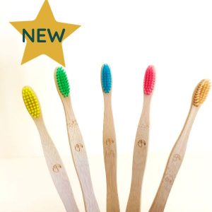 Cepillos de dientes de bambú